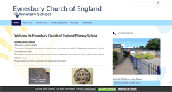 Desktop Screenshot of eynesburyschool.co.uk
