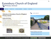 Tablet Screenshot of eynesburyschool.co.uk